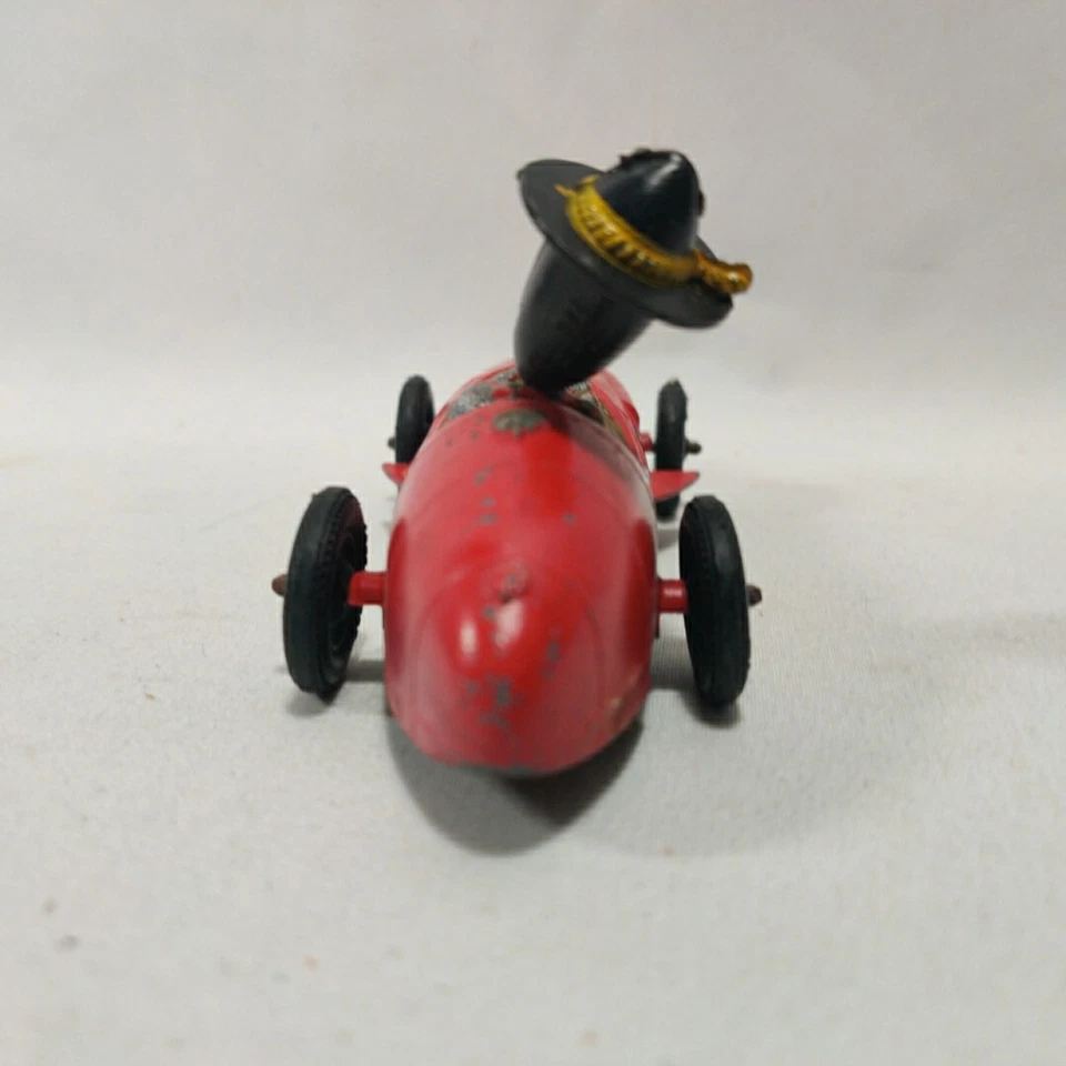 Tootsie Toy Racer Rojo Chicago Con Driver Bobble Head No. 01044 Bullet Foto 4 de 4