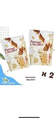Forever Living Lite Ultra Chocolate Shake 375g X 2 pack (or Vanilla)