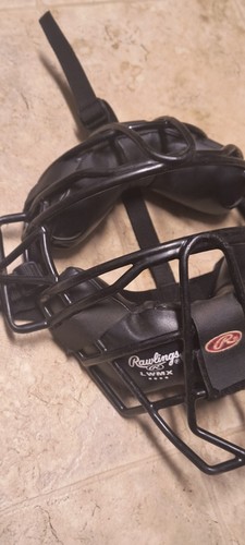 Rawlings LWMX Black Catchers/Umpire (Adult) Wire Mask and Umpire Bag & Tools EUC - Picture 7 of 8