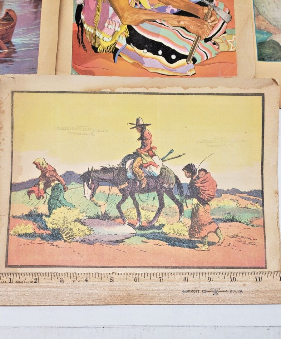 Various Native American Teaching aids from The State Teacher's college B eBay