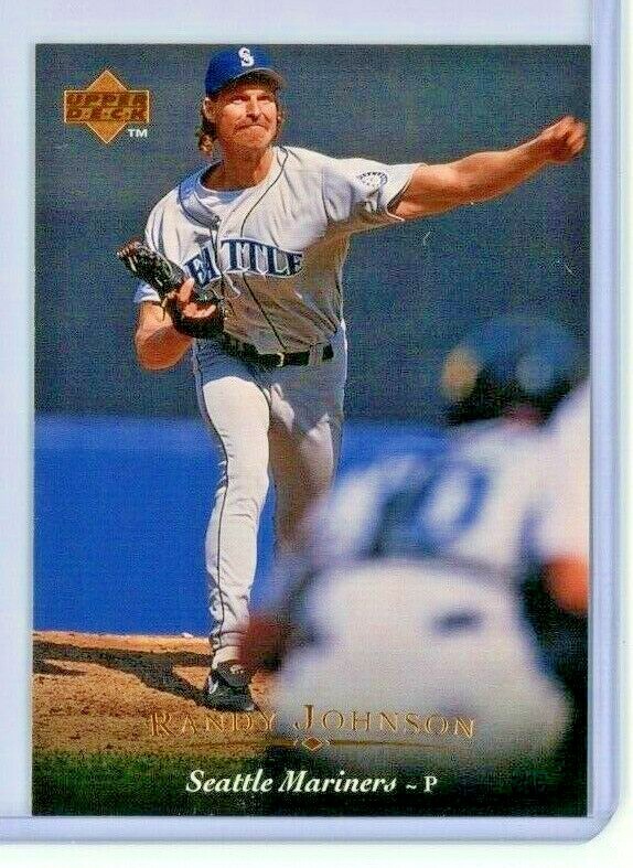 1995 Upper Deck Baseball #112 Randy Johnson - Mariners - Hall of Fame - MINT