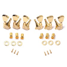 3R3L Gold Guitar Tuning Pegs Tuners Machine Heads Locked String for LP SG