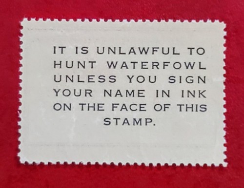 US # RW13 1946 $1.00 FEDERAL DUCK STAMP - REDHEAD DUCKS MINT NH, OG F/VF - Picture 2 of 4
