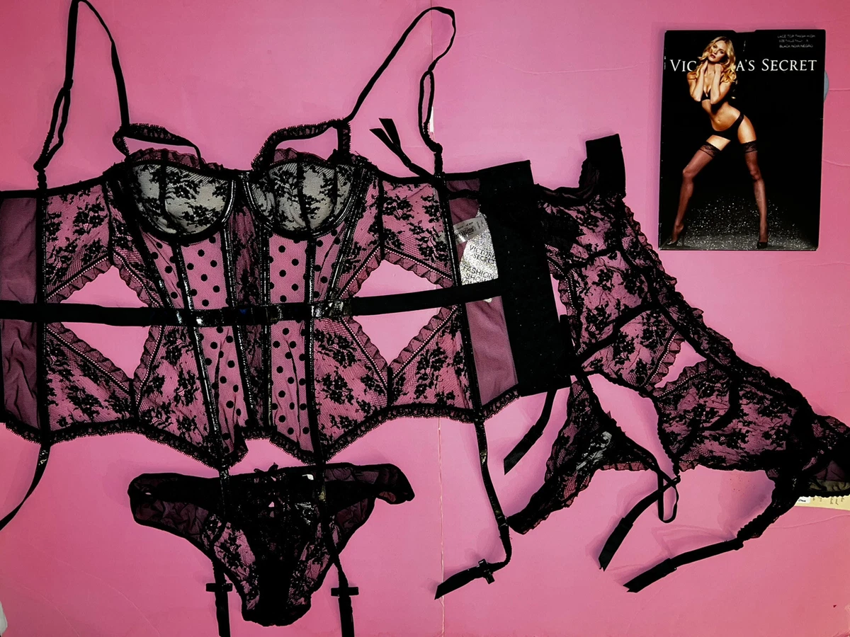 Victoria s Secret Dise ador Colecci n 32C Cors Set Liguero