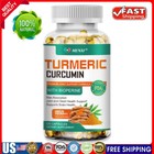 Turmeric Curcumin with Black Pepper Extract BioPerine Capsules Highest Potency