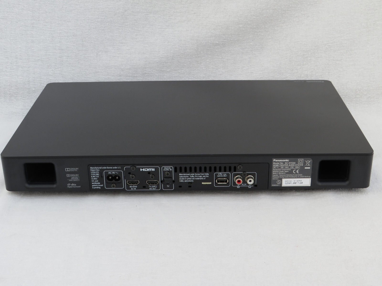 Panasonic SCHTE80 Home Theatre Sound System Bluetooth HDMI ARC eBay