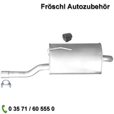 Honda Accord VII Tourer 2,2 CTDI CM Endtopf Auspuffanlage mit Anbausatz a*