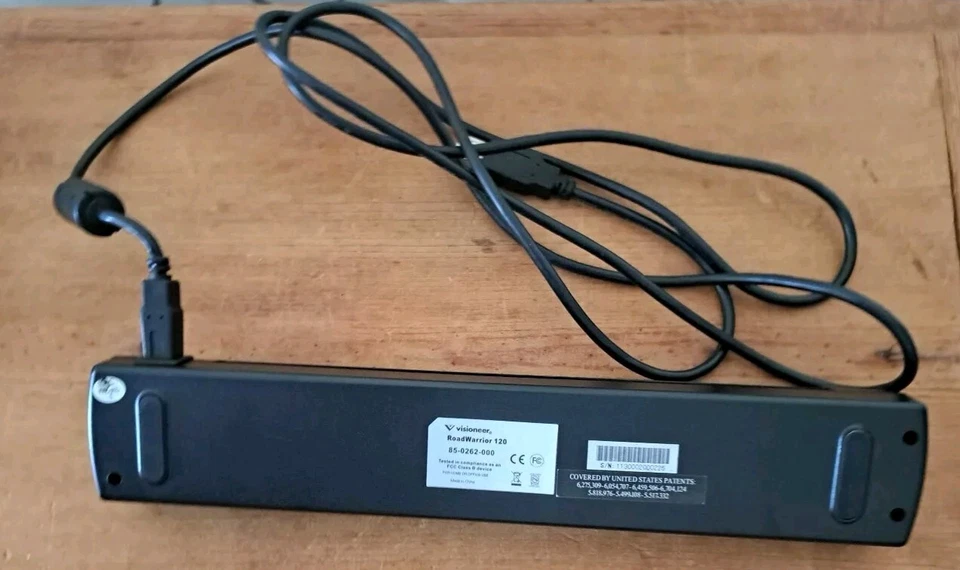 Visioneer RoadWarrior 120 Compact Portable Scanner 85-0262-000 - Image 3 of 4