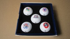 2010 US Open Pebble Beach Callaway Golf Balls - 5 Different Pebble Beach Logos