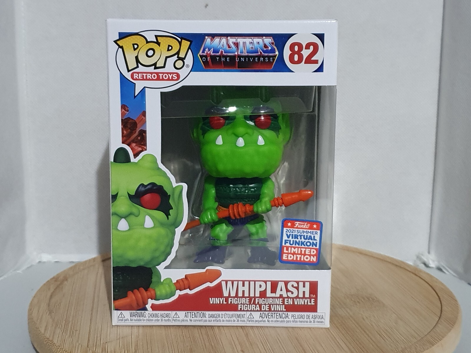 Funko Pop! Retro Toys Masters Of The Universe Whiplash 2021 Virtual Funkon #82