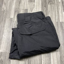 SLALOM Wide Leg Black Snow Ski Pants Men's Size Medium