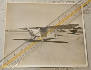 Vintage 8 x 10 photo Interstate Cadet S-1A, Manufactured in 1941 Single Engine