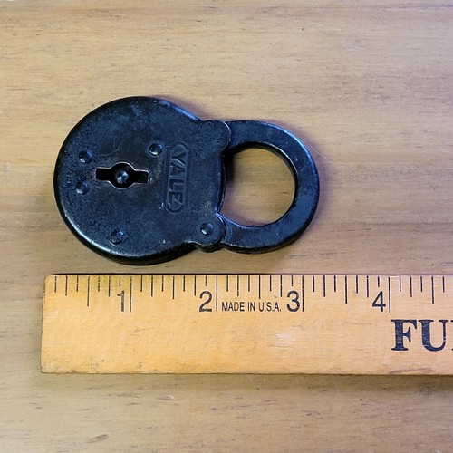 Antiguo candado Yale 9465 - Yale & Towne Mfg. Co. Stamford, Conn EE. UU. SIN LLAVE - Imagen 4 de 4