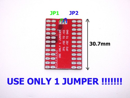 2532/2732 EPROM Adapter PCB, socket&pins. Commodore 64 VIC20/Acorn Atom/Sinclair - Picture 2 of 7