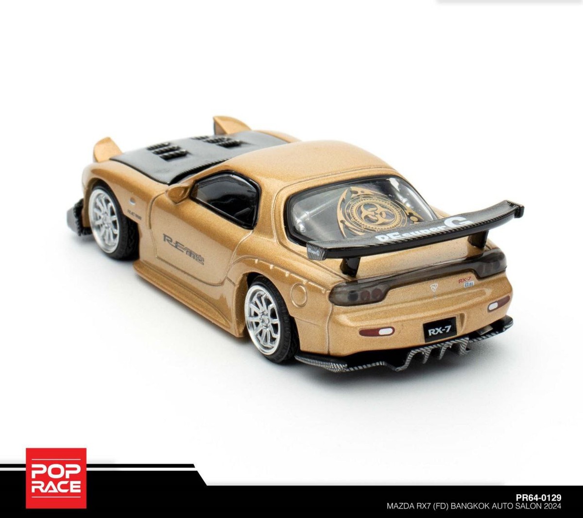 POP RACE PR64-129 MAZDA FD RX7 (FD) RE AMEMIYA EXCLUSIVE BANGKOK