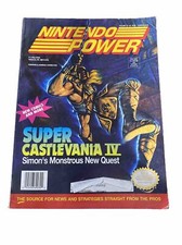 VINTAGE 1992 NINTENDO POWER MAGAZINE VOL 32 SUPER CASTLEVANIA IV SIMONS QUEST 