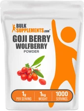 BulkSupplements Goji Berry Powder - 1g per Serving