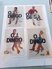 4 Dingo Boots Ads O.J. Simpson