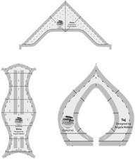 Genuine Creative Grids Machine Quilting Tools - Set of 3 CGRQTA5 - CGRQTA7