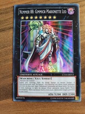 Yu-Gi-Oh! CT10-DE013 numero 88: burattino Gimmick Leo super raro quasi nuovo
