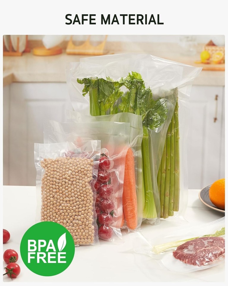 NESCO Gallon Vacuum Sealer Bags (11 x 16), 50-Count BPA-Free
