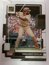 2022 Panini Chronicles Clearly Donruss Baseball Fernando Tatis Jr. #33 San Diego