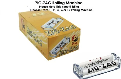 Zig Zag Regular Size Automatic Cigarette Cig Tobacco Rolling Roller Machine UK