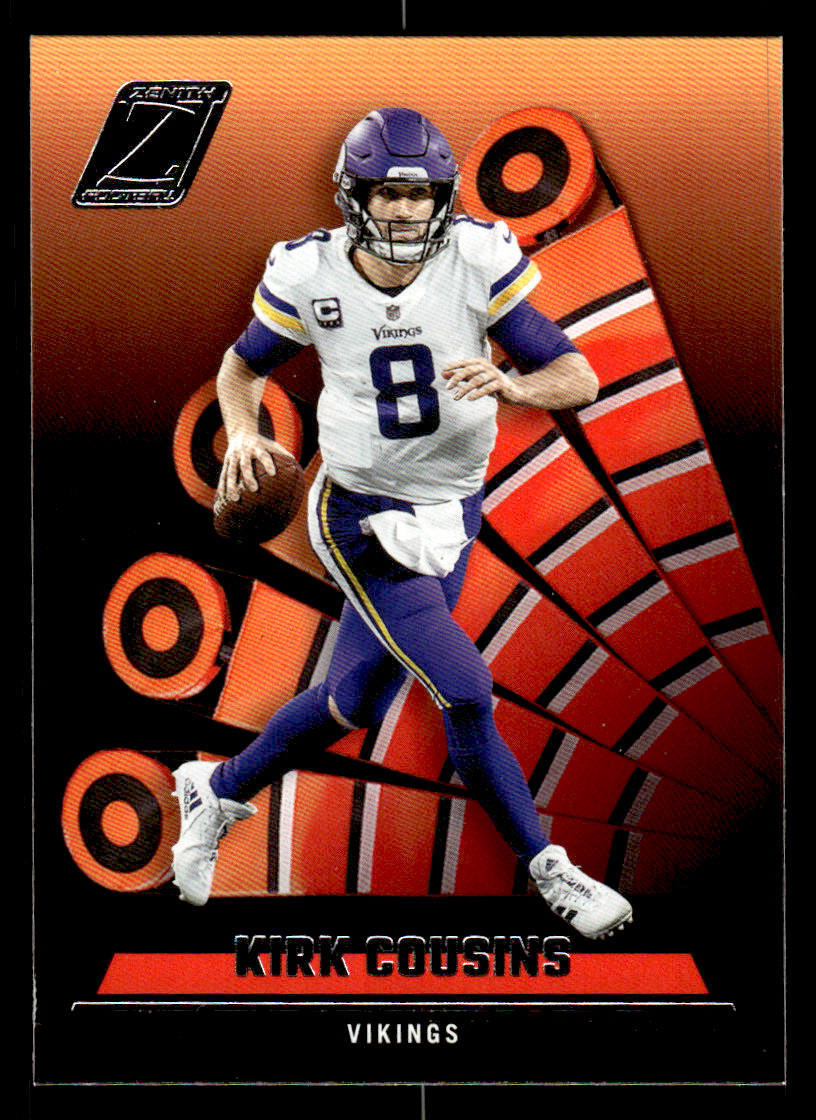 2022 Zenith #49 Kirk Cousins Retail Card Minnesota Vikings