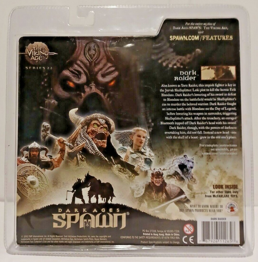 スポーン SPAWN DARK RAIDER シリーズ22 KK238 スポーン SPAWN DARK RAIDER シリーズ22 KK238 アメコミ