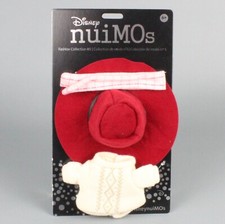 Disney nuiMOs Fashion Collection 5 Knit Sweater Hat Scarf outfit Retired New