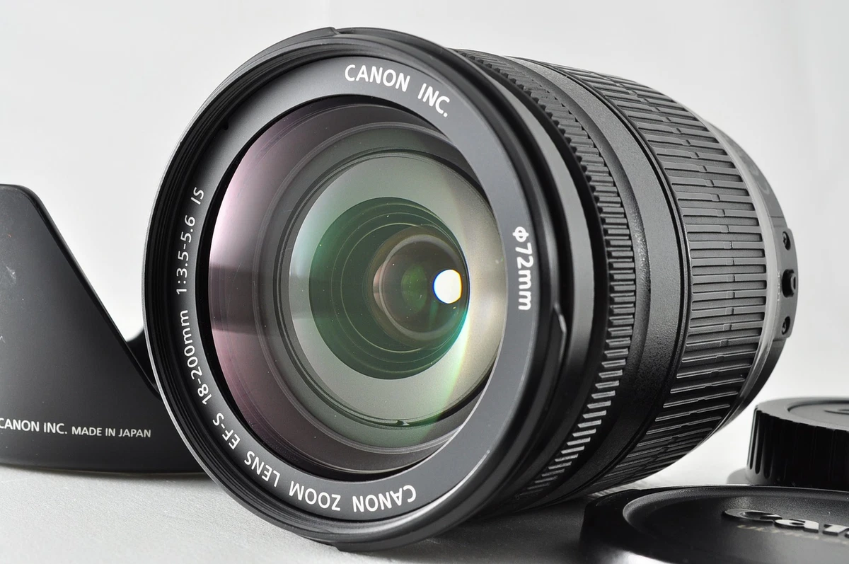 Canon EF-S 18-200mm Focal Camera Lenses for sale | eBay