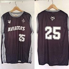 Aces Aviators Las Vegas Jersey Shirt Top XL MiLB  X WNBA Stadium Night 2025