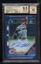 2019 Bowman Draft Chrome Pick Blue Wave Refractor Nick Lodolo BGS 9.5 Auto ya6