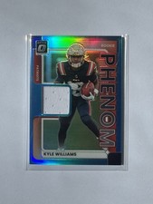 2025 Panini Donruss Optic Kyle Williams Rookie Phenom Neon Blue Hobby Preferred