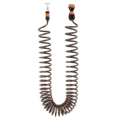 claber  Spiralschlauch-Set - Perfekt für Balkon, Terrasse, Garten, Boot und Camp