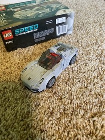 LEGO Speed Champions 75910 Porsche 918 Spyder w/Box And Instructions 151 pcs Box