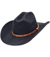 Cowboy Hat for Men and Women Cattleman Wide Brim Western Cowgirl Hat with Gift