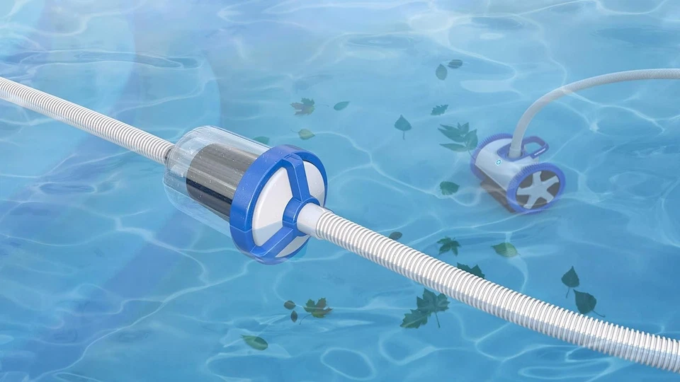 Bote de hojas Hayward W560 capacidad estándar con cesta para limpiadores de piscinas de succión Foto 2 de 2