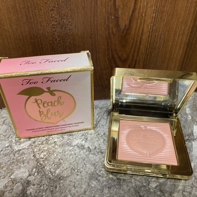 Too Faced PEACH BLUR Translucent Smoothing Finishing Powder (0.28 oz./Full Size)