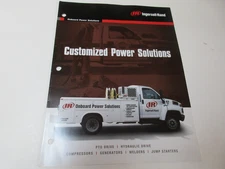 Ingersoll-Rand Customized Power Solutions Literature 4 Page
