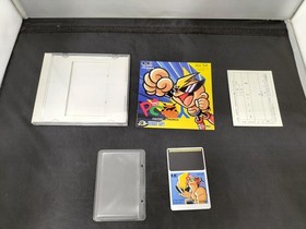 [Rare] PC Denjin PC Engine HuCARD with Manual Sleeve Hudson A3805