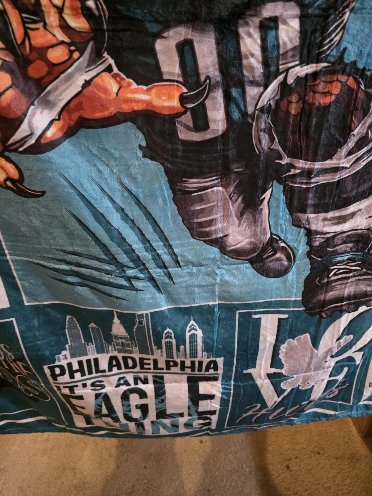 PHILADELPHIA EAGLES Throw BLANKET