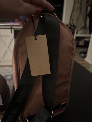 Steve Madden Sling Bag Quilted Crossbody Tan - Picture 4 of 4