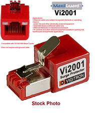 MaxiiGuard VIGITRON Vi2001 Ethernet Surge Protector Attachment - NEW IN BOX