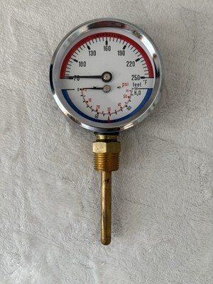 #ad #ad Trerice PTC14403 Bottom Stem Tridicator Test Temperature amp; Pressure $37.41