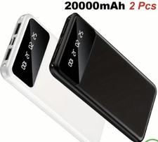20000mAh Slim Charger Power Bank External Battery Pack Fast Charging For Phone