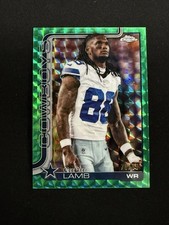 2025 Topps Chrome Ceedee Lamb Green Geometric Image Variation 78/99