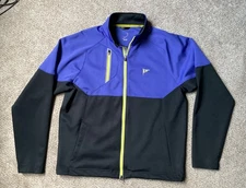 Mens  Zero Restriction Tour Series White Bear Yacht Club L/S Zip-Up Jacket Large