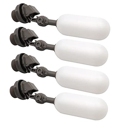 4 Piece 3/4Inch Water Float  With Adjustable  For Water Tank Pool A5N32388
