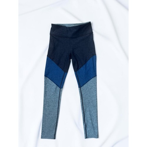 Outdoor Voices Springs 7/8 Legging Womens Small Navy Blue Gray Colorblock